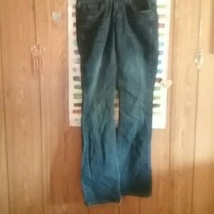 Dark Wash Blue Jeans